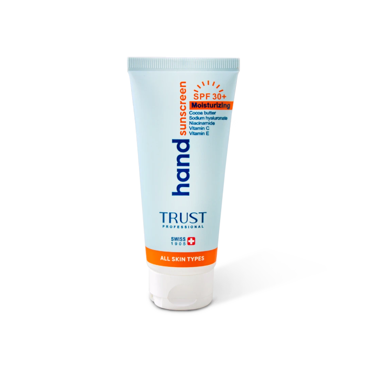 کرم تخصصی دست ضدآفتاب و آبرسان +SPF30 بیرنگ تراست