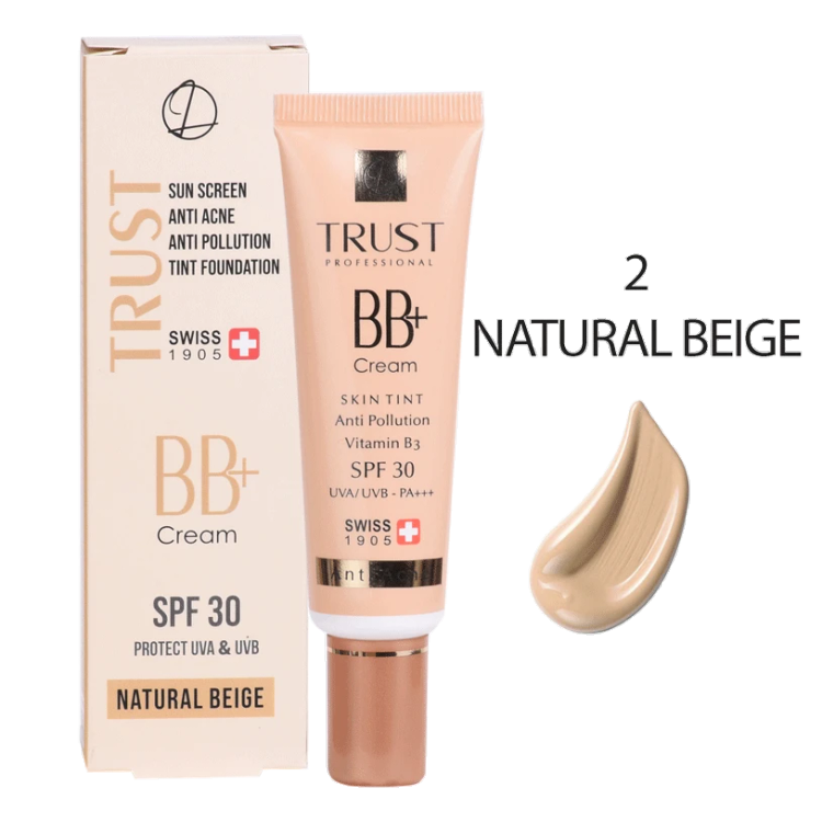 بی بی کرم پلاس تراست شماره 2 (بژ طبیعی)spf30
