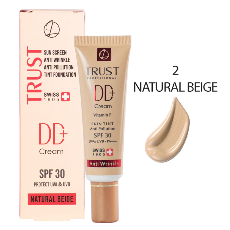 دی دی کرم پلاس تراست شماره 2 (بژ طبیعی)spf30