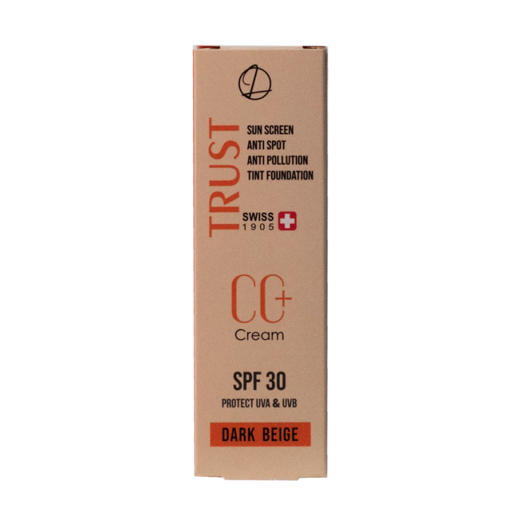 سی سی کرم پلاس تراست شماره 3 (بژ تیره)spf30