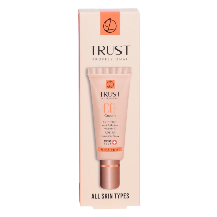 سی سی کرم پلاس تراست شماره 1 (بژ روشن)با spf30
