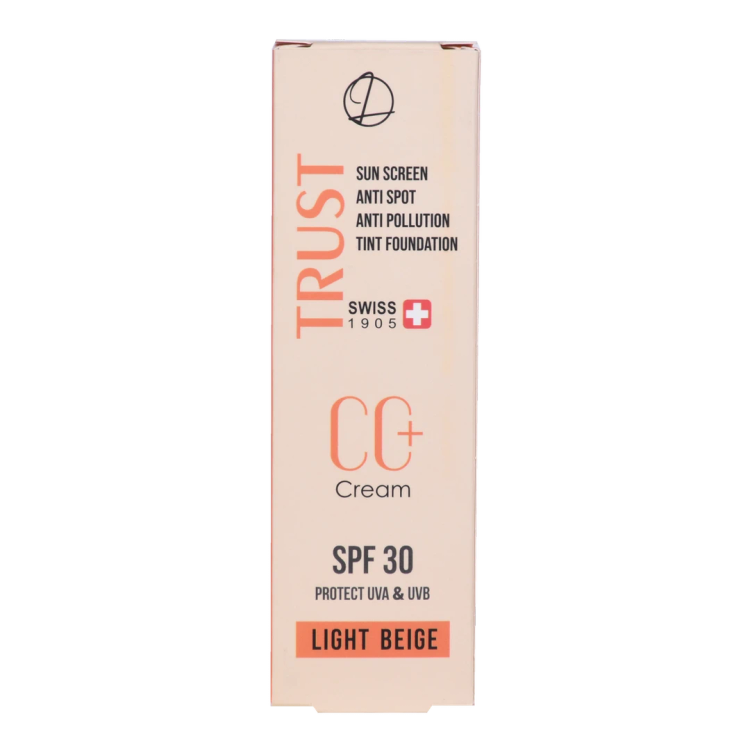 سی سی کرم پلاس تراست شماره 1 (بژ روشن)با spf30