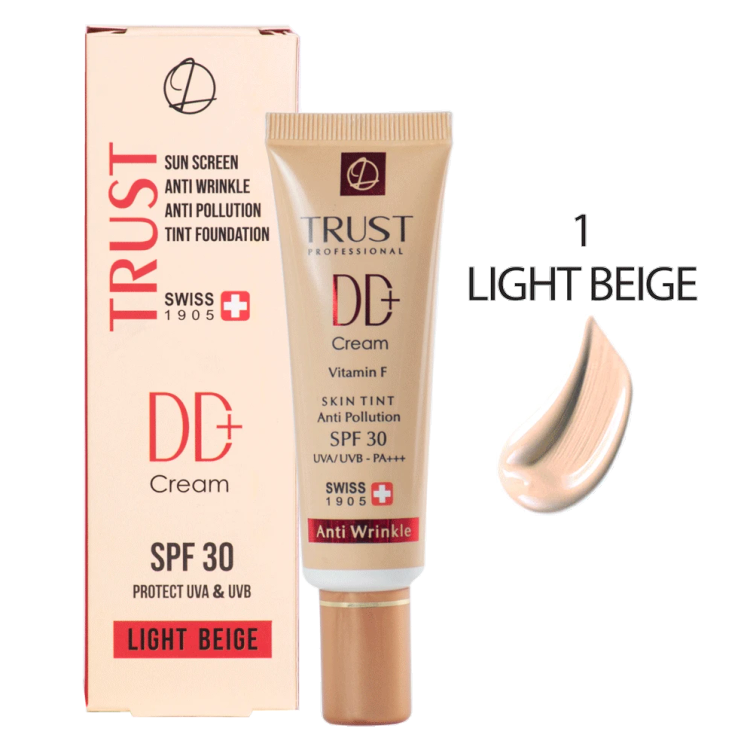 دی دی کرم پلاس تراست شماره 1 (بژ روشن)با spf30