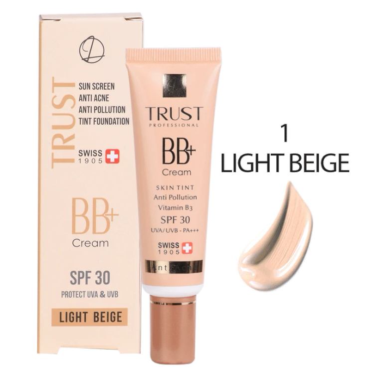 بی بی کرم پلاس تراست شماره 1 (بژ روشن)با SPF30